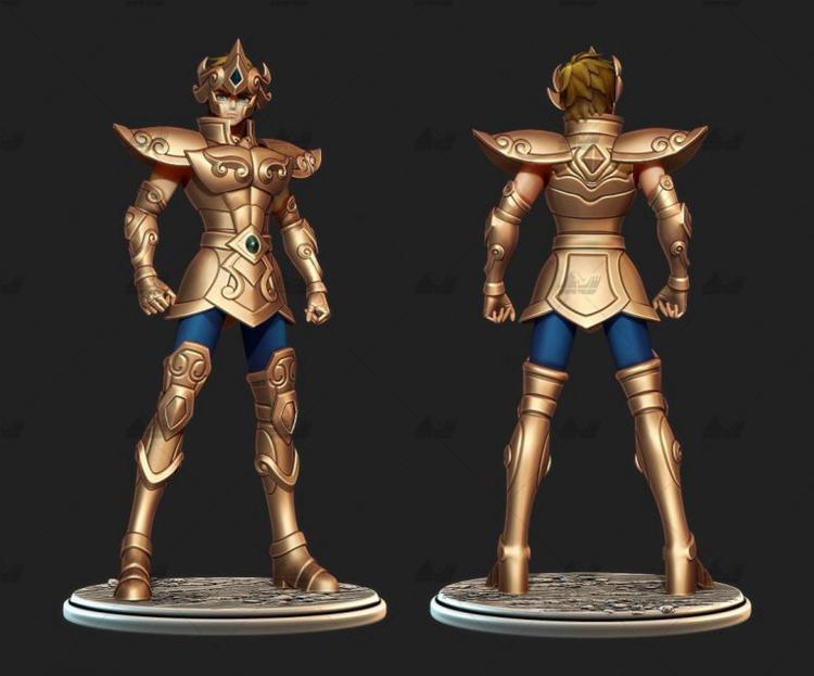 黄金圣斗士 狮子座 艾欧里亚3D打印模型