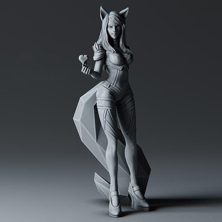九尾狐妖  阿狸3D打印模型