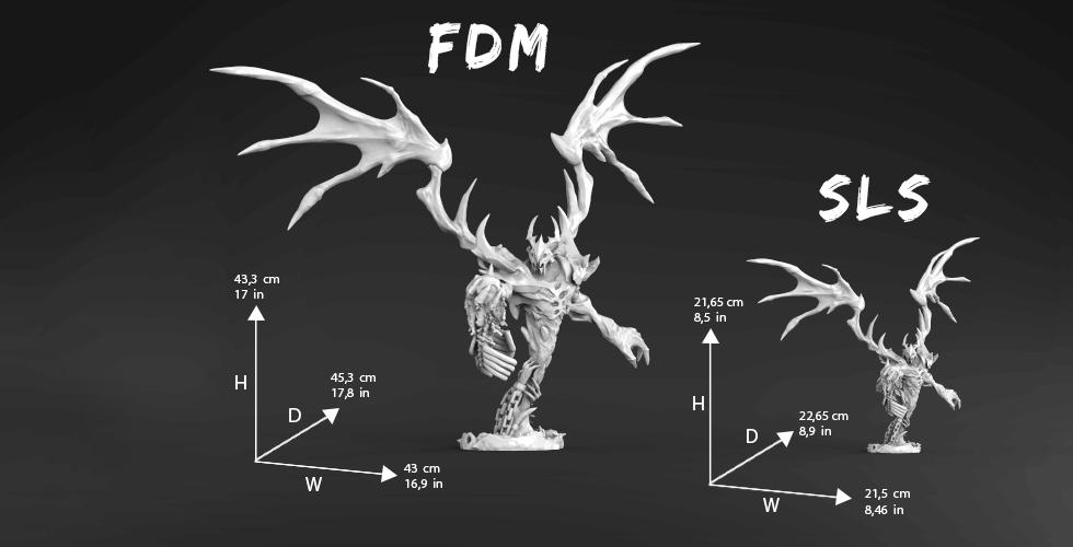 影魔 奈门摩尔3D打印模型