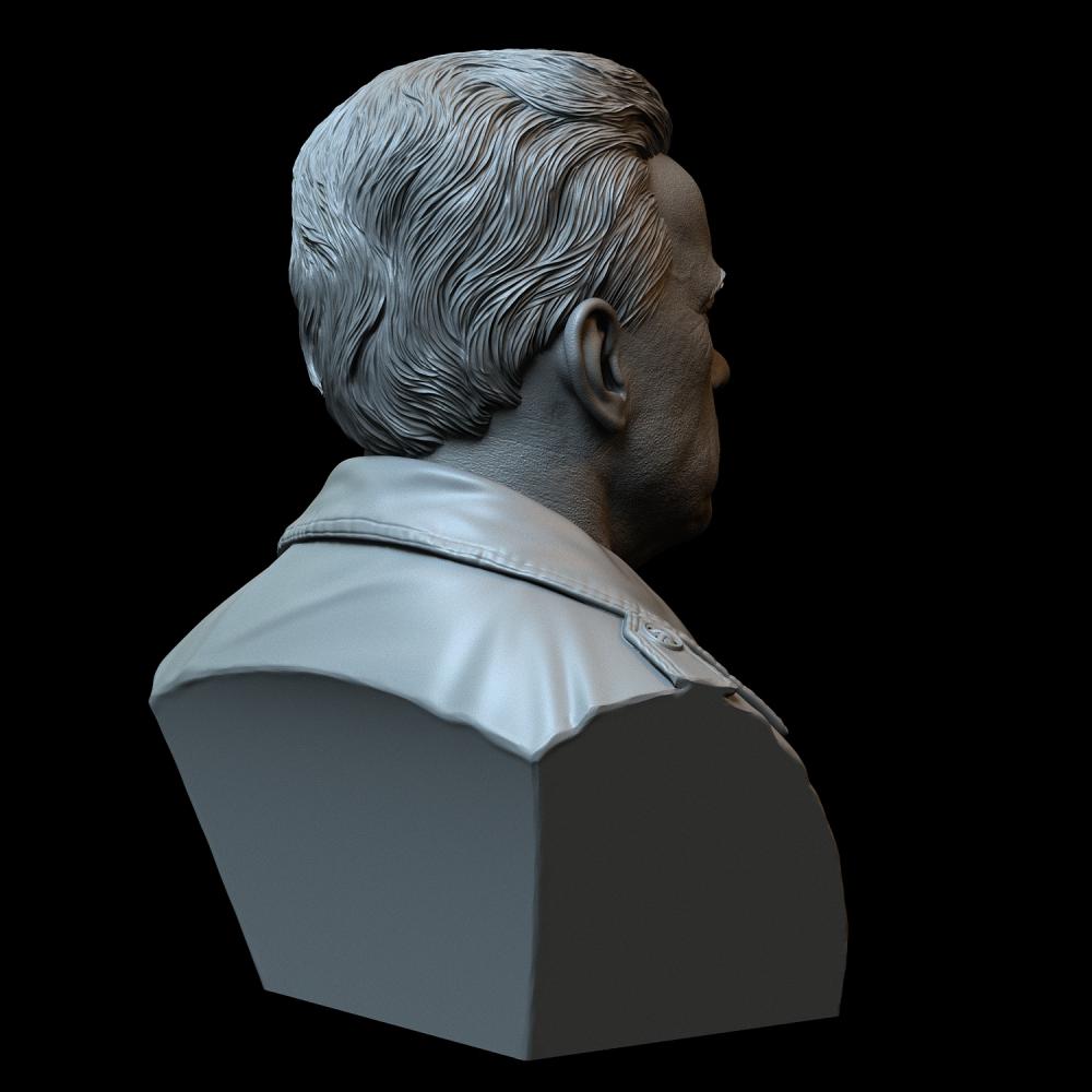 终结者 施瓦辛格3D打印模型