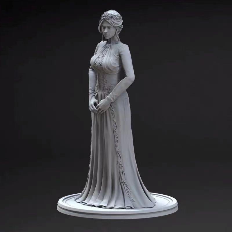 欧洲贵妇3D打印模型