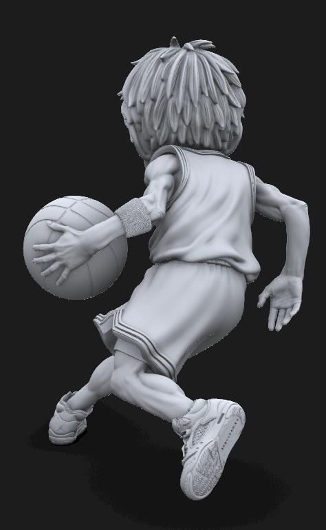 流川枫3D打印模型