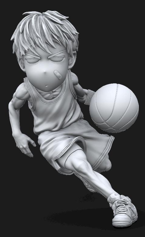 流川枫3D打印模型