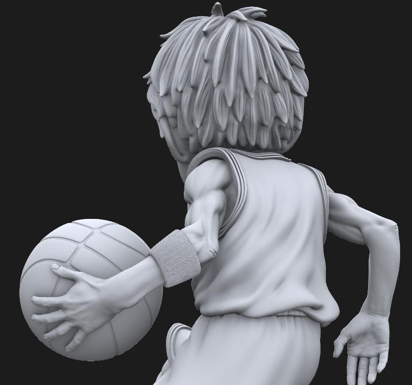 流川枫3D打印模型