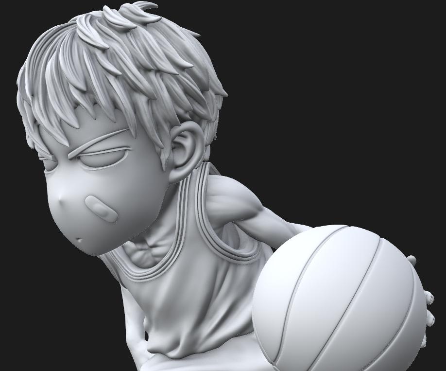 流川枫3D打印模型