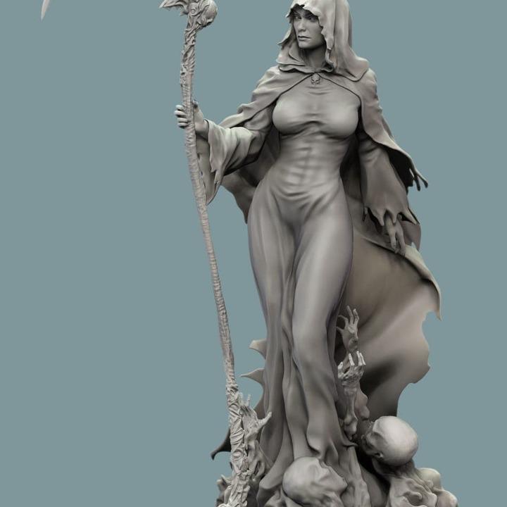 女死神3D打印模型