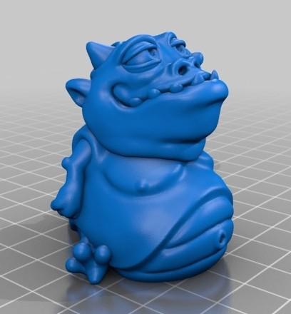 宠物怪物3D打印模型