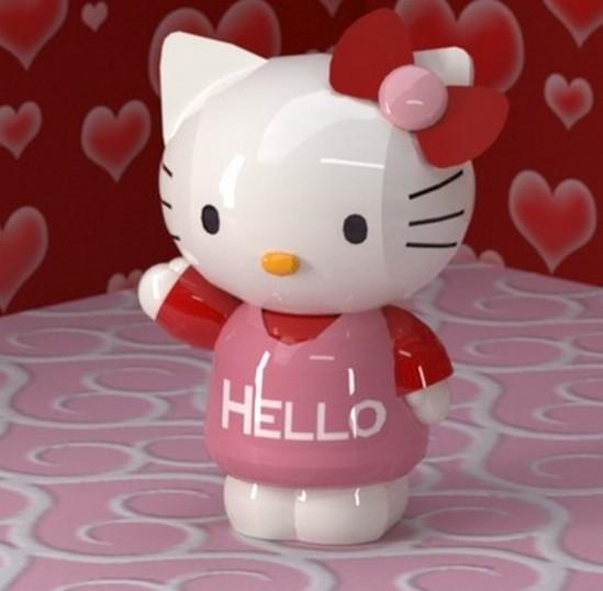 hello_kitty3D打印模型