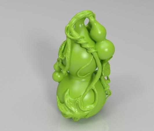 文玩葫芦3D打印模型