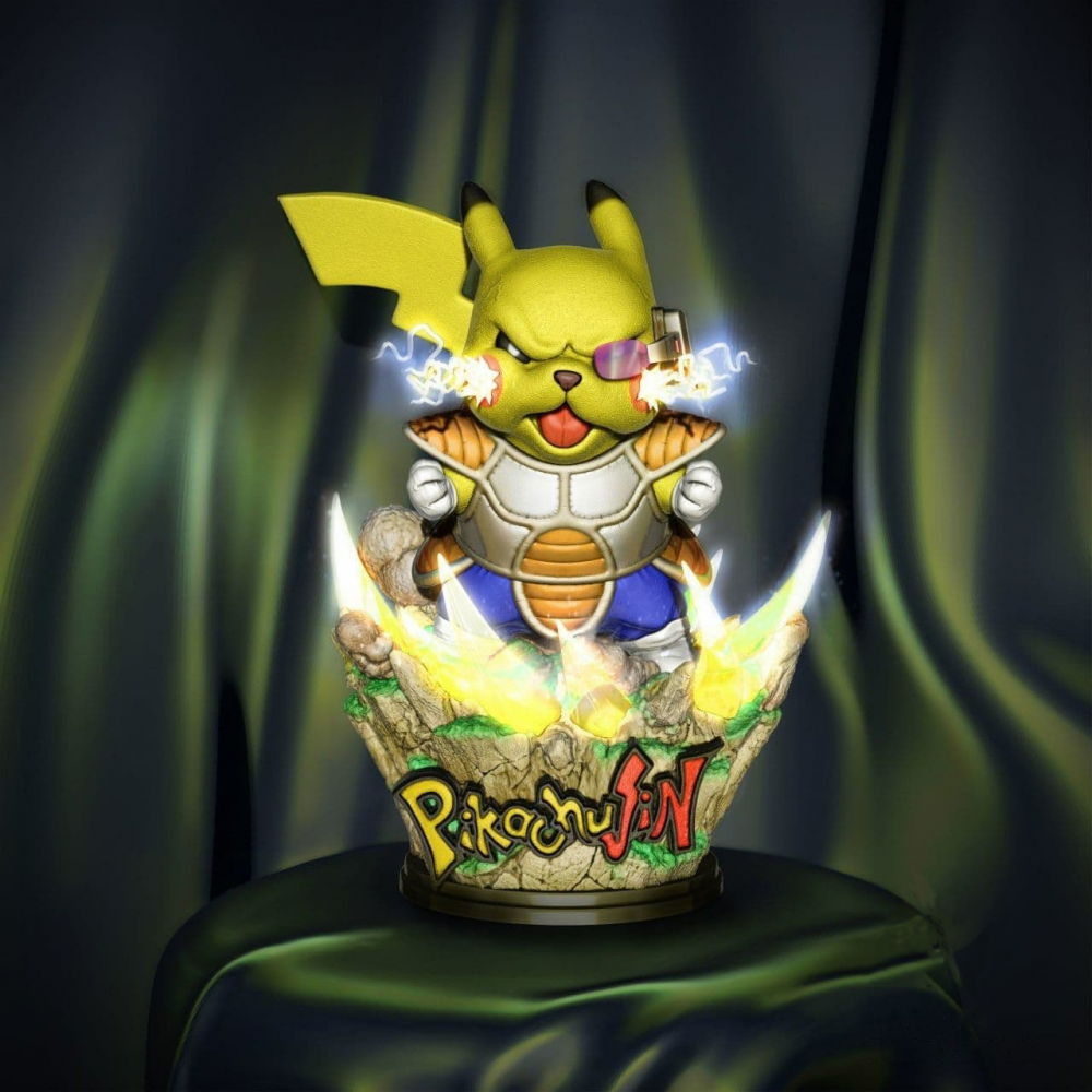 赛亚人皮卡丘3d打印模型