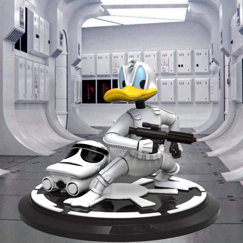 里的唐老鸭3d打印模型stl下载_卡通3d打印模型-enjoying3d打印模型网