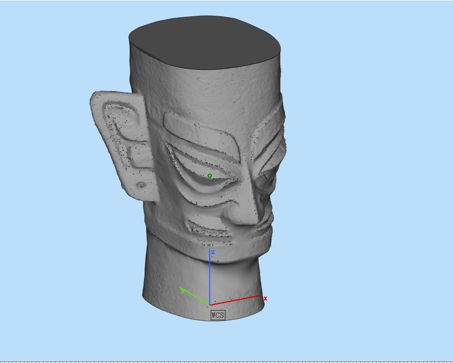 三星堆模型扫描版3D打印模型