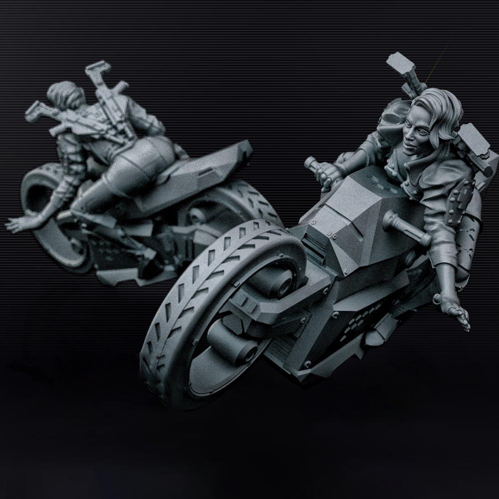珍妮特3D打印模型