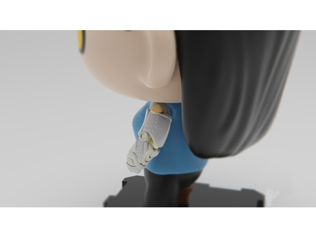 战斗天使阿丽塔玩偶3D打印模型