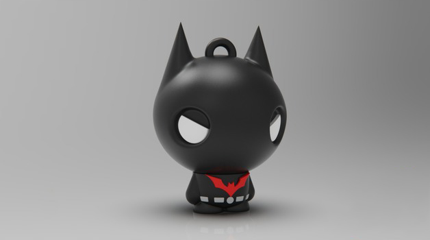 蝙蝠侠超越系列Q版3D打印模型