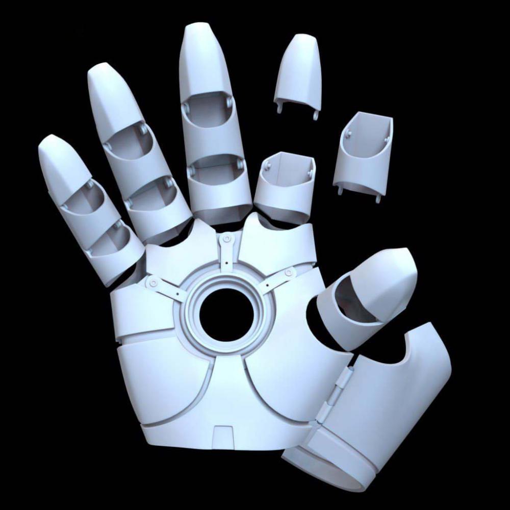 钢铁侠手套3D打印模型