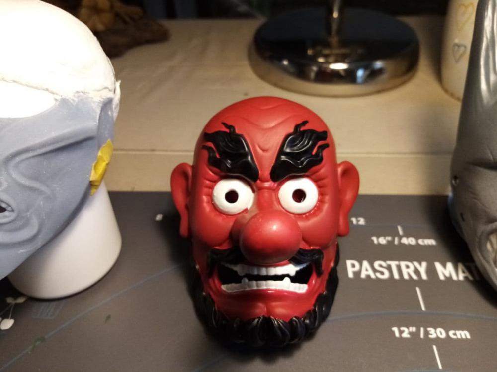 天狗面具3D打印模型