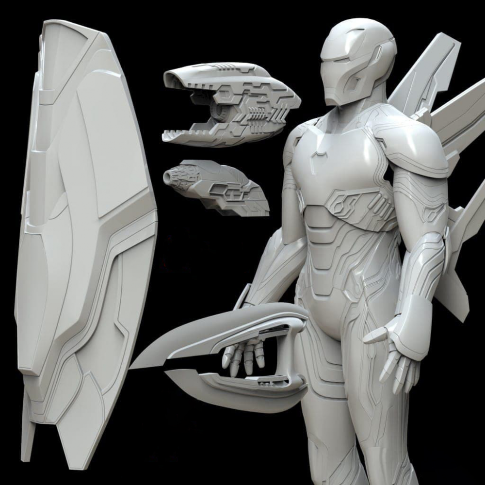 漫威钢铁侠3D打印模型