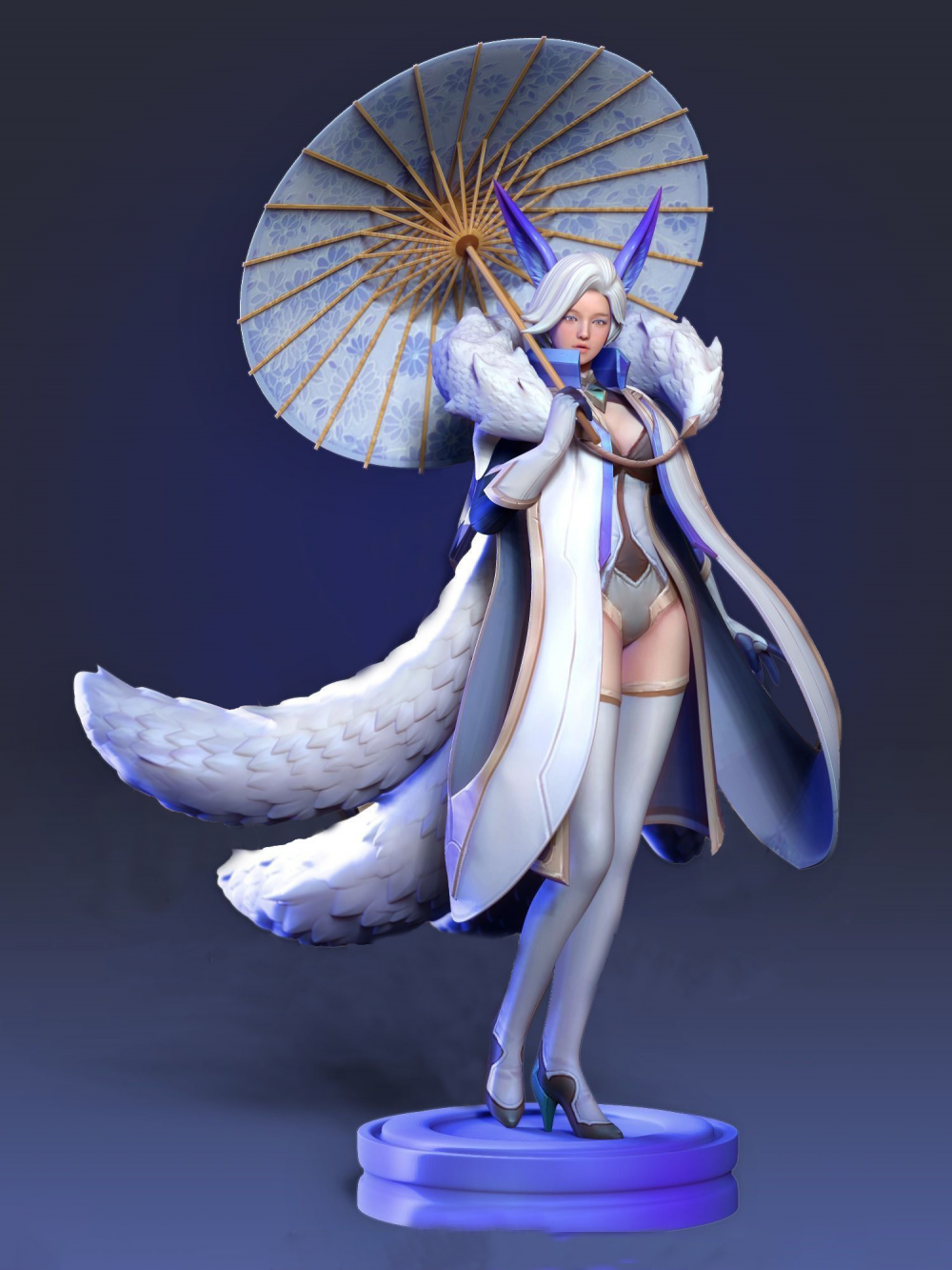 王者荣耀 莉莉安3d打印模型_王者荣耀 莉莉安3d打印模型stl下载_动漫