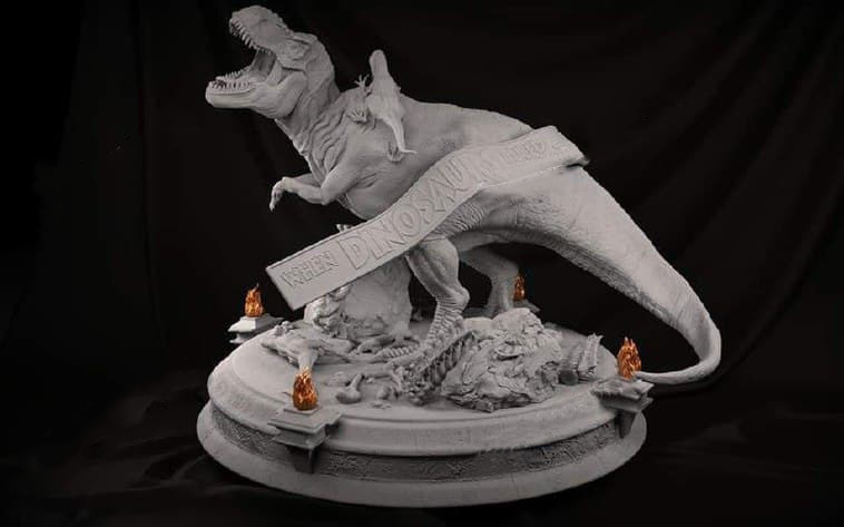 侏罗纪公园 霸王龙3D打印模型