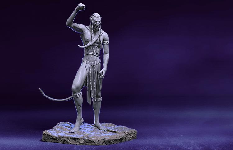 《阿凡达》杰克&托鲁克3D打印模型