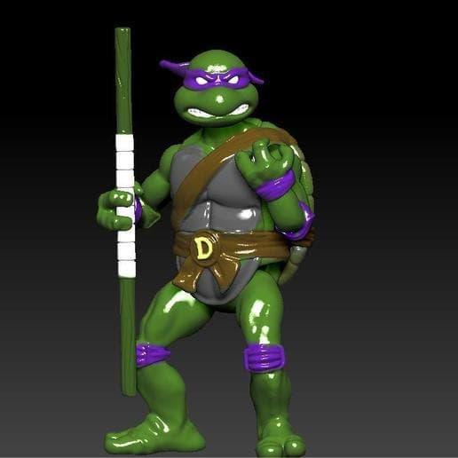 忍者神龟 多纳泰罗3D打印模型