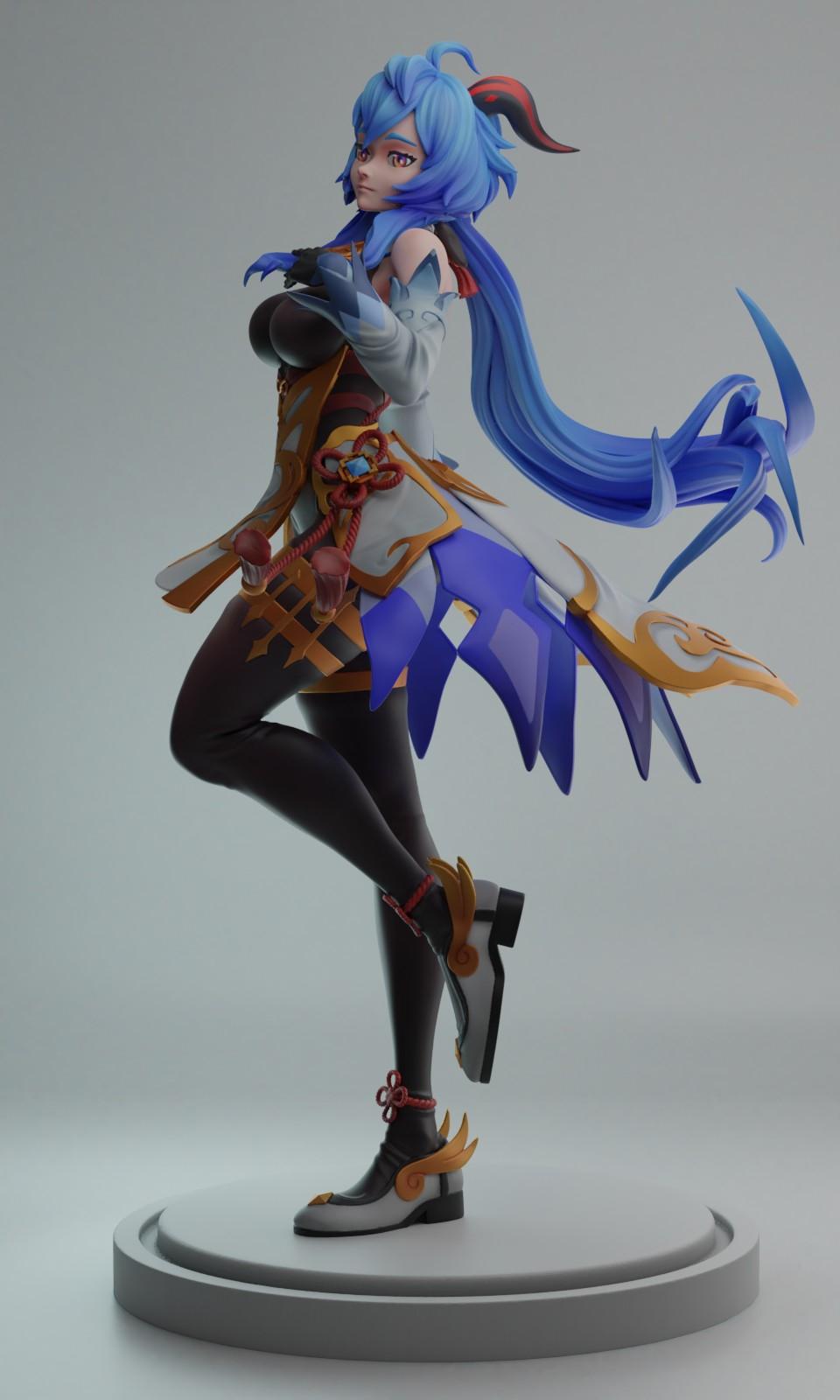 原神 甘雨3D打印模型