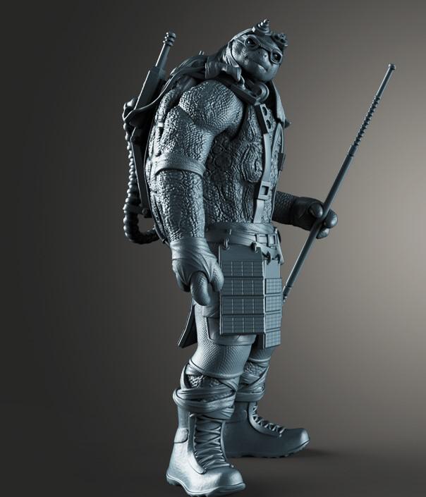 忍者神龟 Donatello3D打印模型