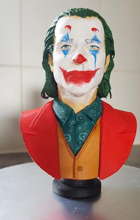 邪恶小丑胸像3D打印模型