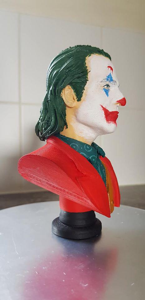 邪恶小丑胸像3D打印模型