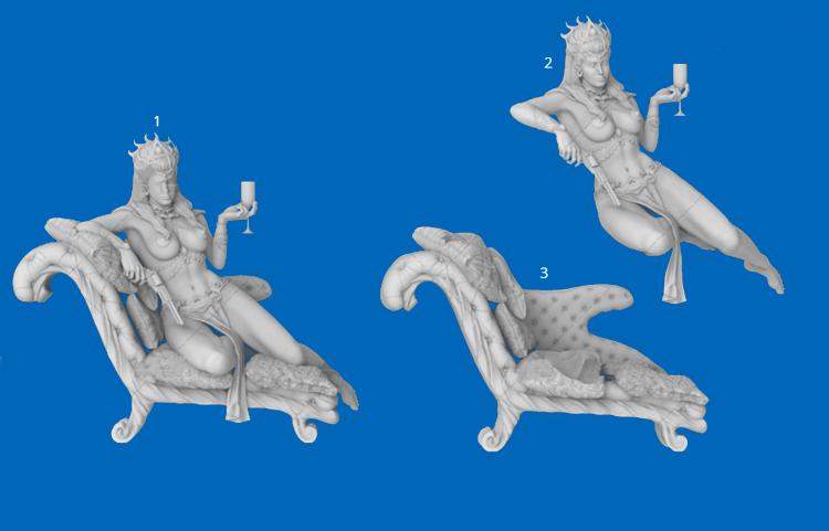 《火星公主》 德贾托里斯3D打印模型