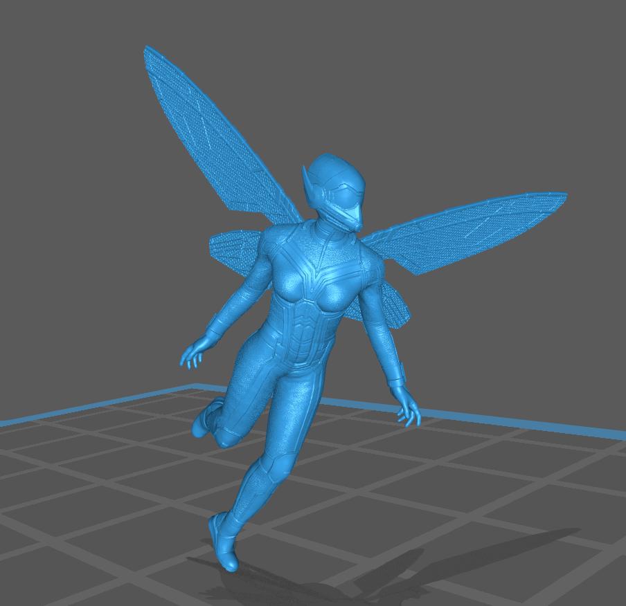漫威黄蜂女3D打印模型