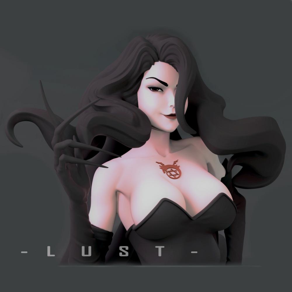 拉丝特lust3D打印模型