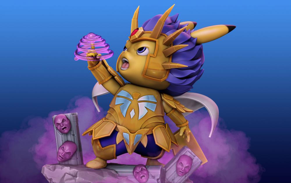 黄金圣斗士 巨蟹座 皮卡丘版