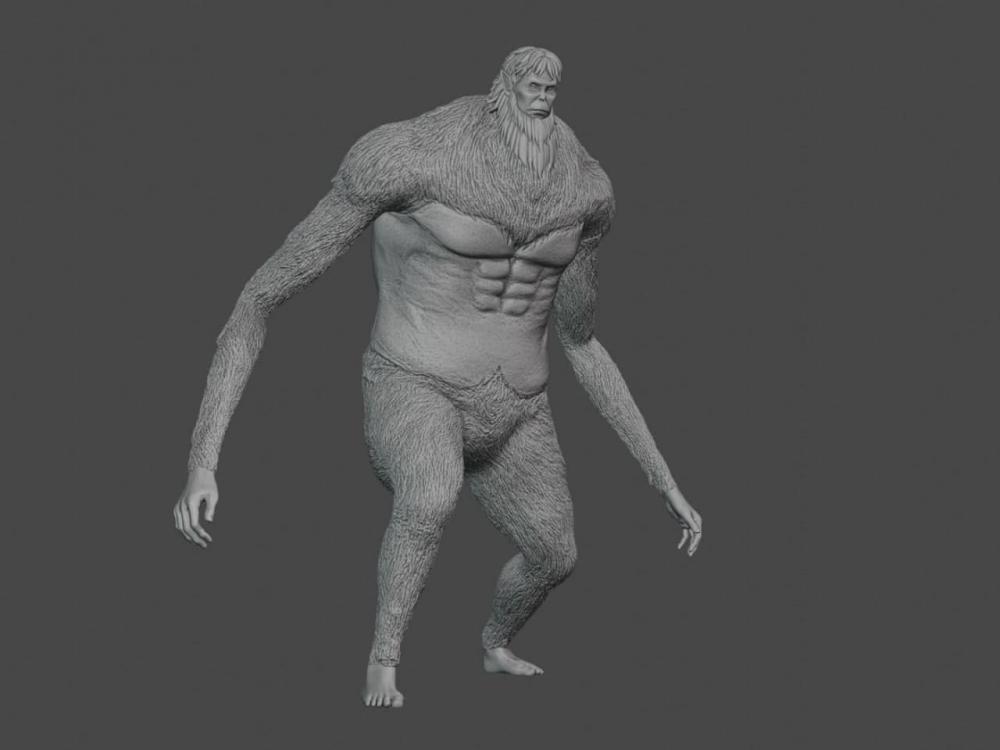 兽之巨人 进击的巨人3D打印模型