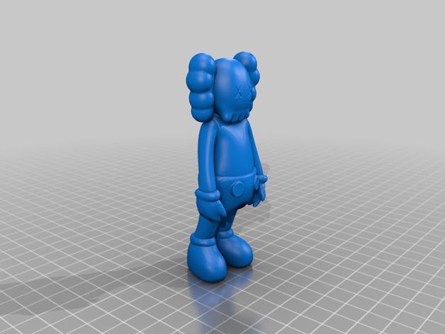 KAWS3D打印模型