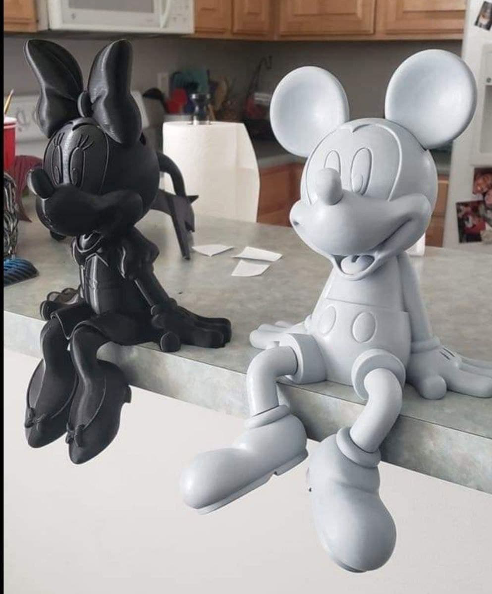 米老鼠 卡通版3D打印模型