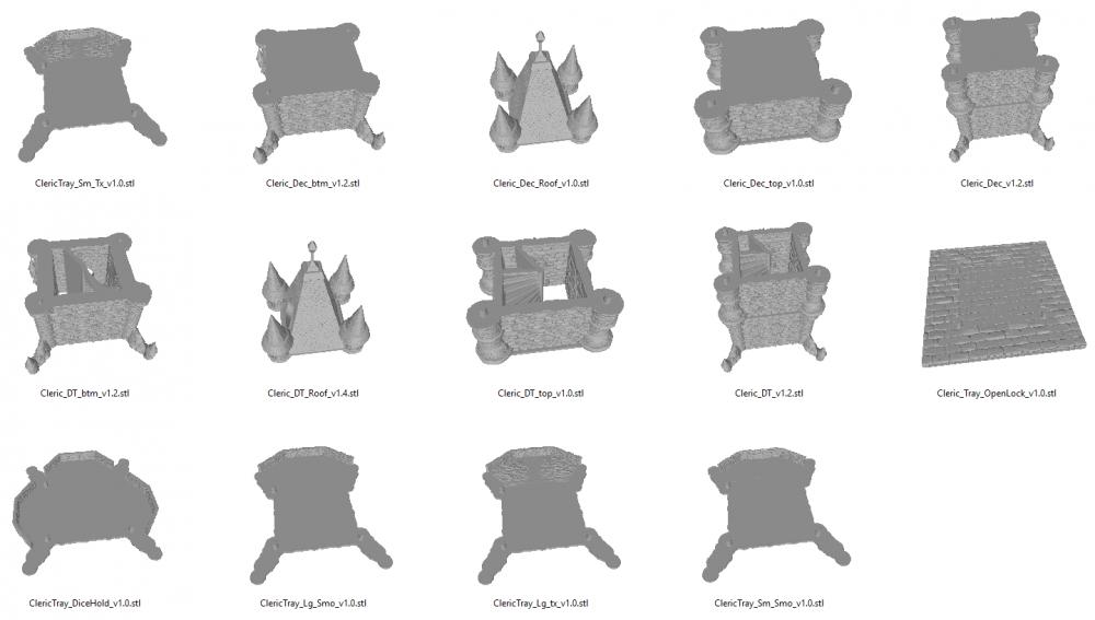 城堡大门3D打印模型