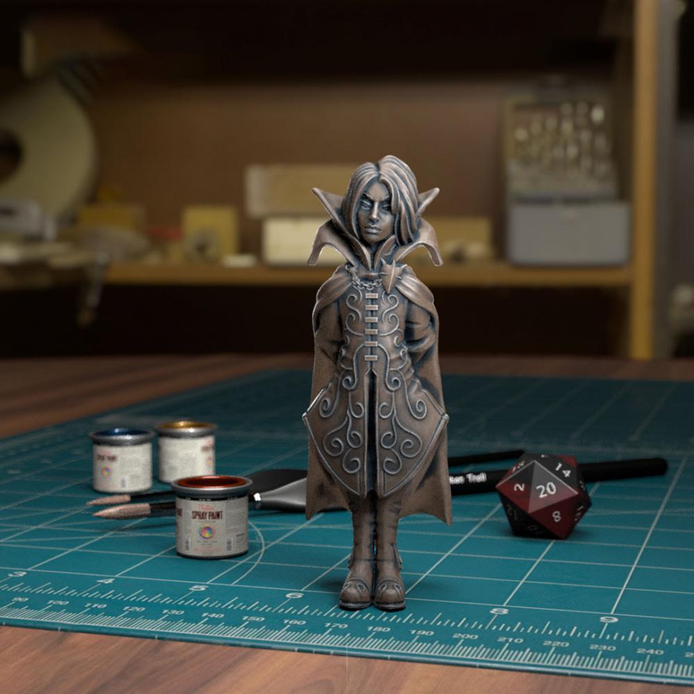 中世纪造型小人3D打印模型