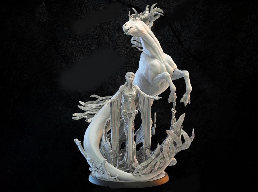 湖之女王3D打印模型