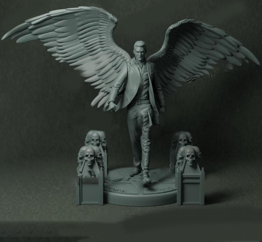 路西法 堕落天使3D打印模型