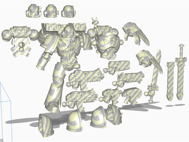 太空战士3D打印模型