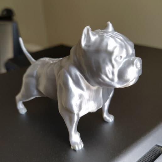 美国恶霸犬3D打印模型