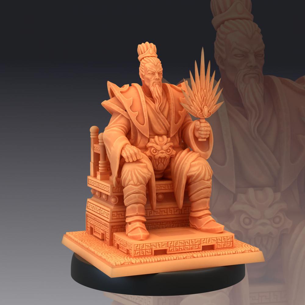 中国神话西游记-玉皇大帝3D打印模型