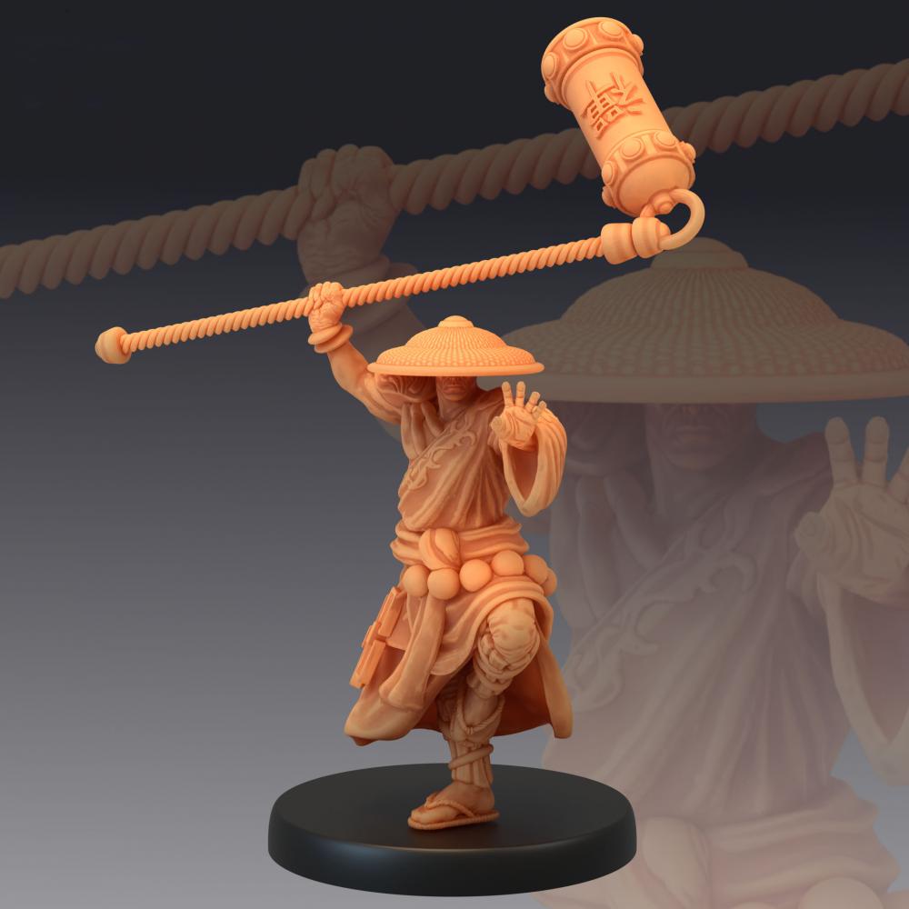 中国神话西游记-唐三藏3D打印模型