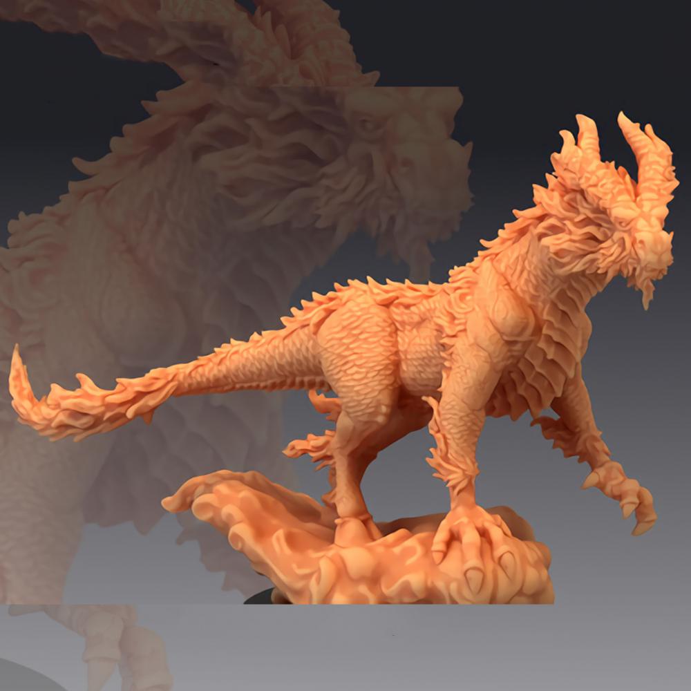 中国神话西游记-麒麟3D打印模型