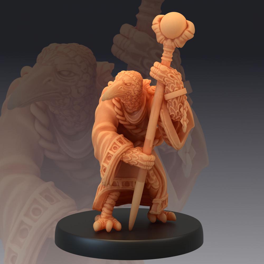 中国神话西游记-乌妖3D打印模型