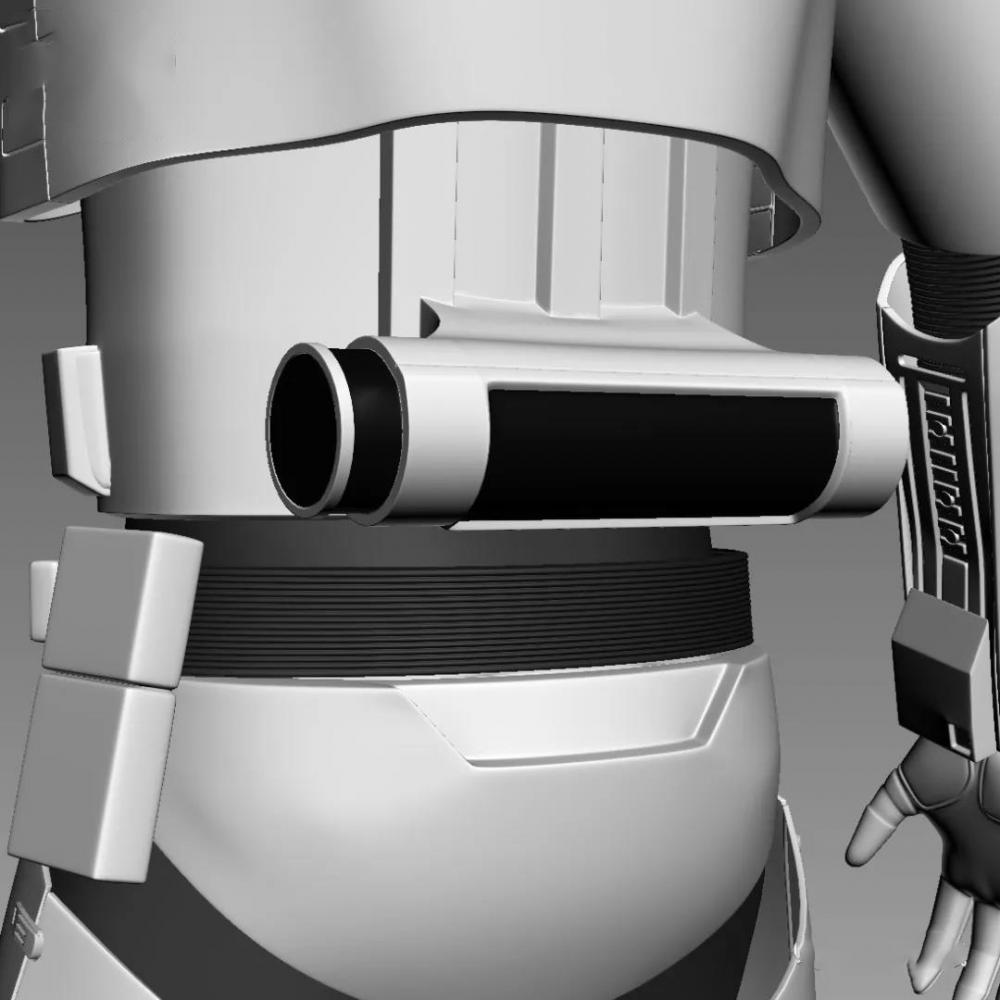 【Cosplay】 突击队全身甲3D打印模型