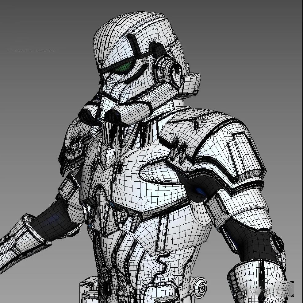 【Cosplay】 西斯士兵全身甲3D打印模型