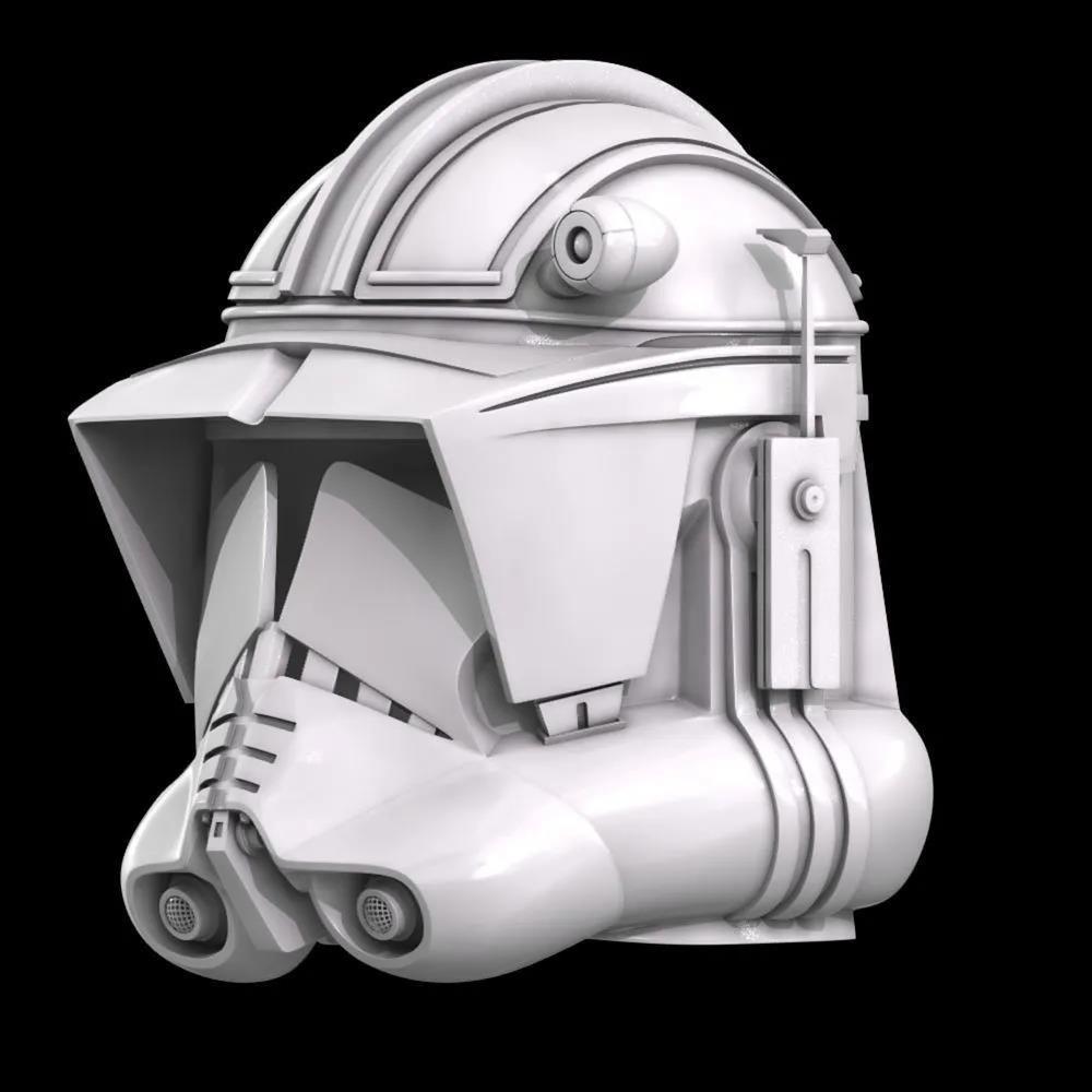 【Cosplay】科迪指挥官头盔3D打印模型